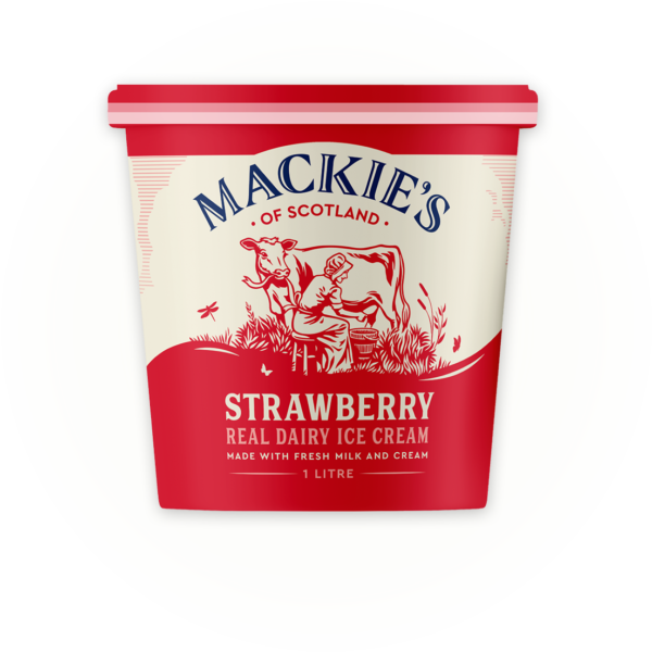 Mackie's Strawberry Ice Cream Mackie’s of Scotland