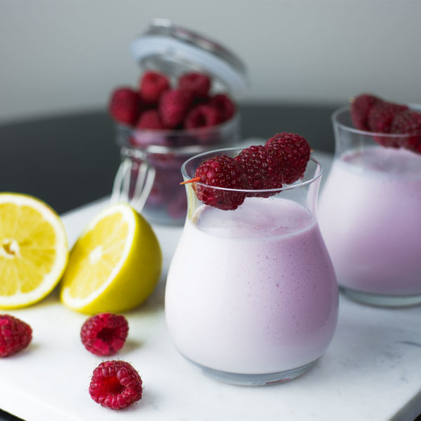 Frozen Raspberry Fool made with Raspberry Ripple ice cream