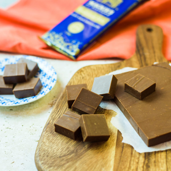 Chocolate Fudge made with Traditional chocolate