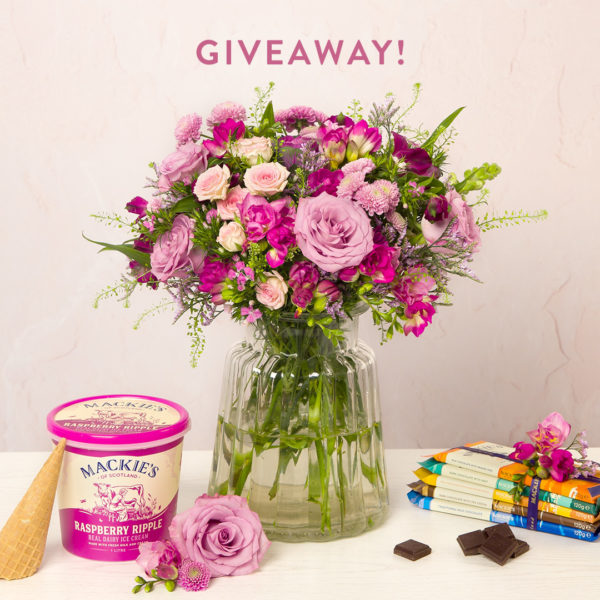 Social media competition in partnership with Bunches