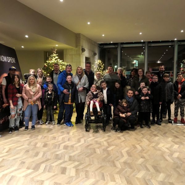 Mackie's Panto Day with children and grandchildren of Mackie's staff