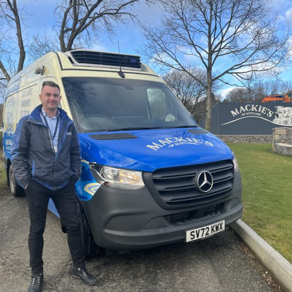 Alex and his new van