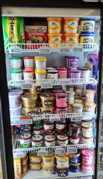 Mackie's top of the shelf in Emart Korea