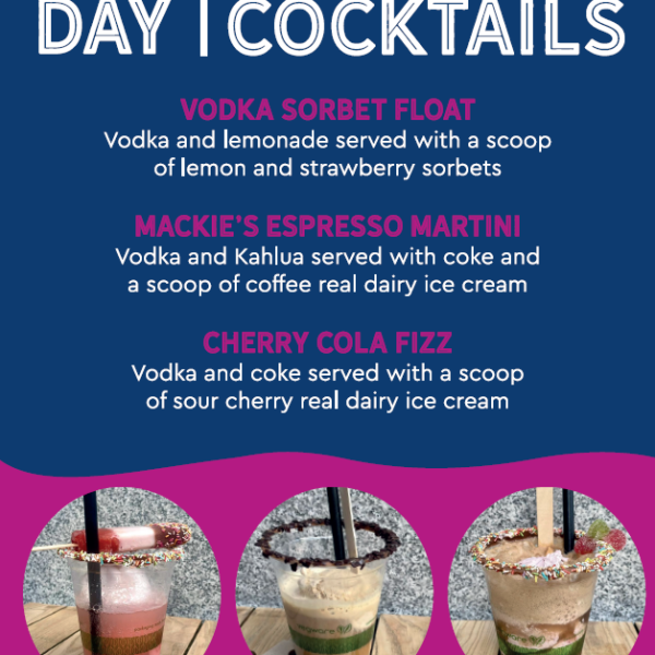 May Day party with Resident X cocktail menu