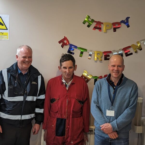 Thank you and happy retirement to Mike after 35 years.