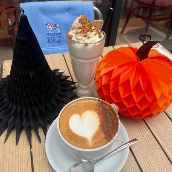 Our Pumpkin Spiced Latte and Pumpkin Spiced Milkshake October drink specials
